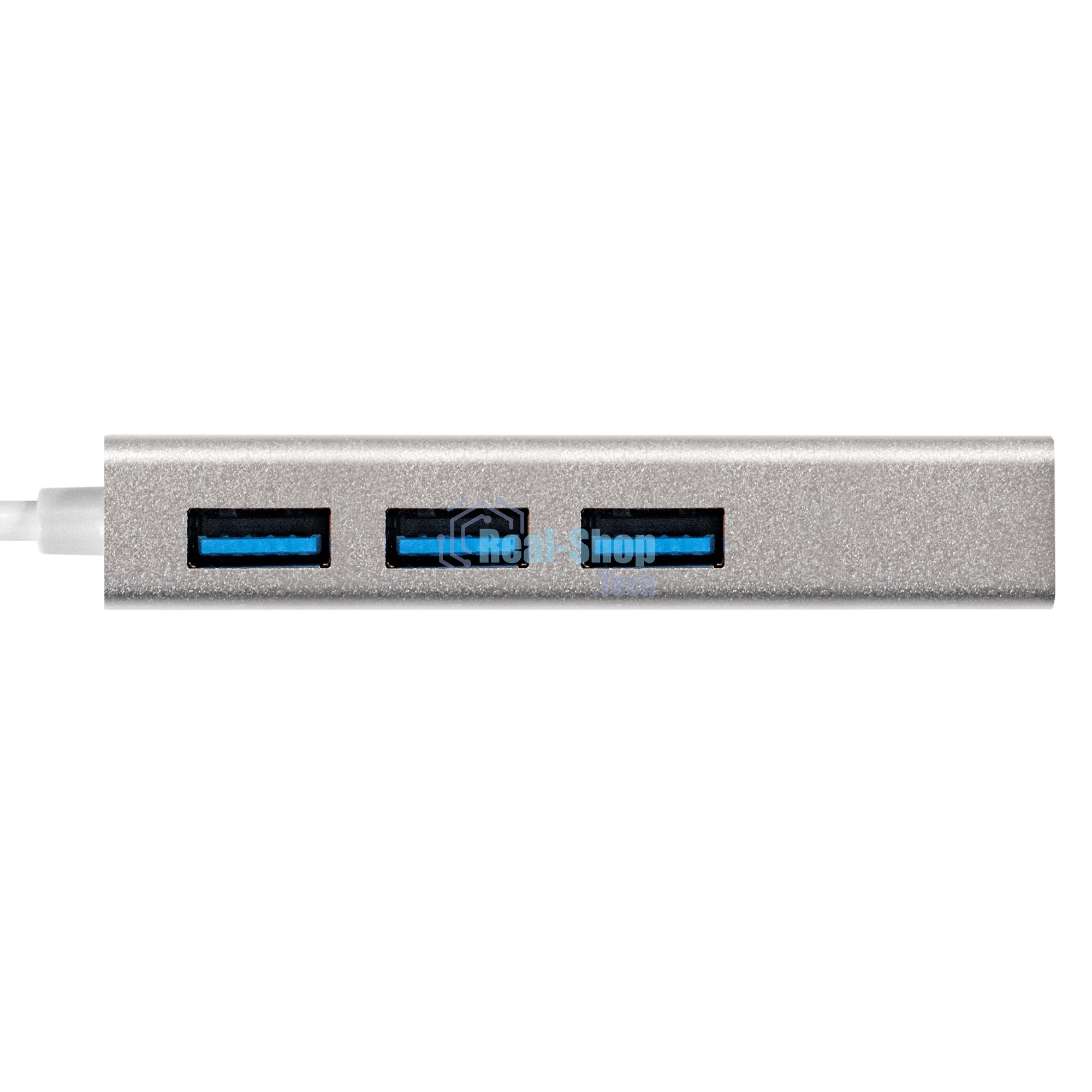 Кабель-адаптер ExeGate EXE-77U3T-45 (USB3.0 --> 3xUSB3.0 + 1xRJ45 UTP 1000Mbps RLT8153)