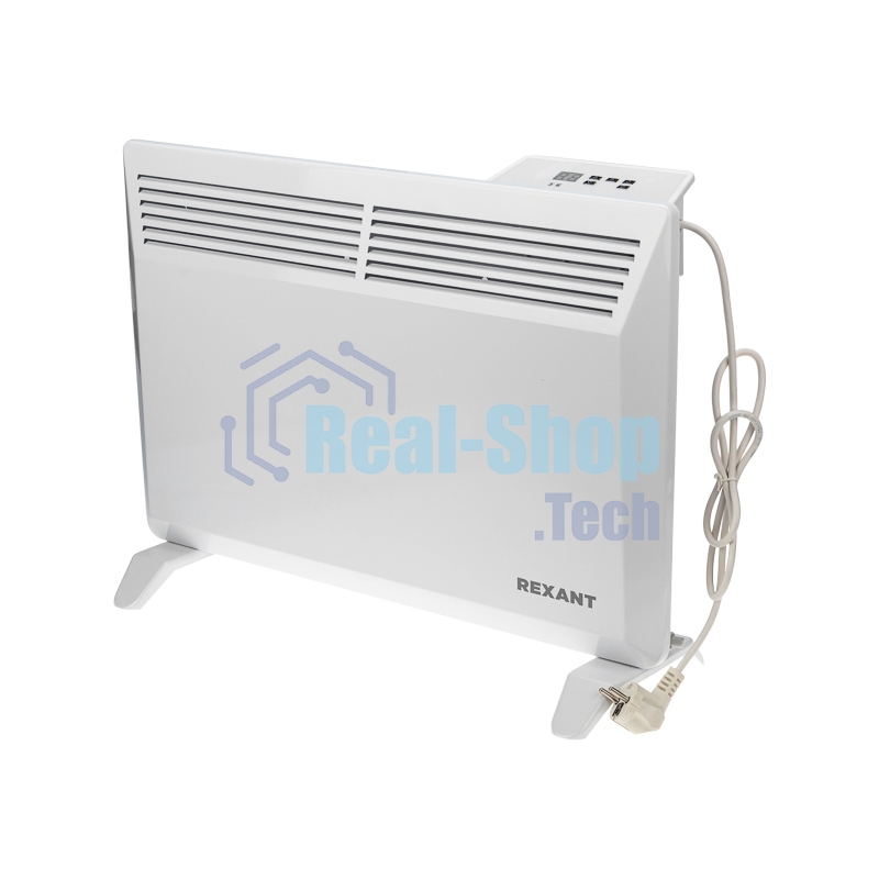 Конвектор Rexant 60-0080 белый, 1000 Вт, 15 м2, термостат, дисплей