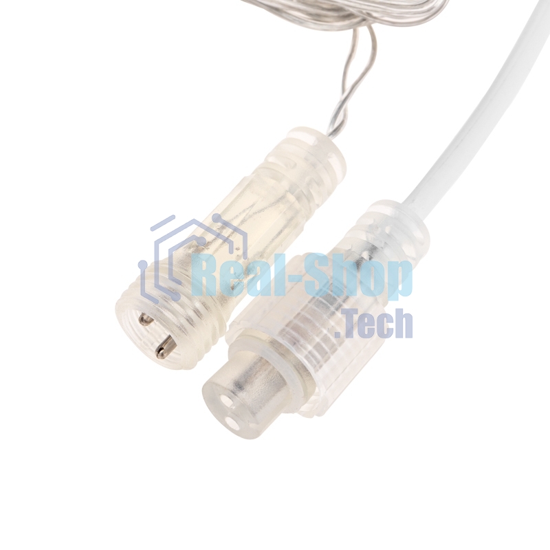 Гирлянда Neon-night Дождь светодиодный 2х1,5м, эффект мерцания, прозрачный провод, IP44, 230В, диоды БЕЛЫЕ, 150 LED