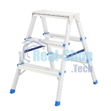 Стремянка Сибртех двусторонняя 3ст алюминиевая