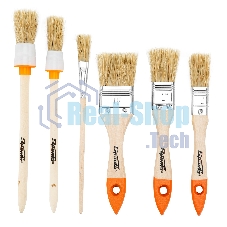 Набор кистей Sparta 6 шт.(плоские 3/4