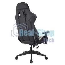 Кресло игровое Бюрократ VIKING 5 AERO WHITE черный/белый искусственная кожа