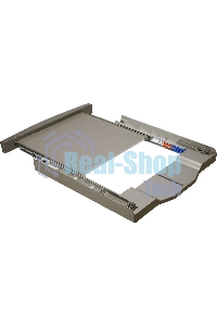 Соединительный элемент для сушильных машин Midea/ Соединительный элемент для сушильных машин Midea, выдвижная полка, максимальная нагрузка на полку 16 кг, серебристый