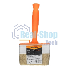 Кисть-ракля Sparta 30х100 мм, натуральная щетина, пластмассовый корпус, пластмассовая ручка