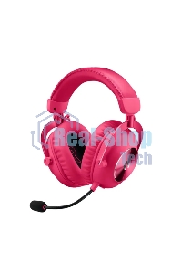 Гарнитура беспроводная/проводная игровая Logitech G Pro X 2 Wireless, розовый 981-001275