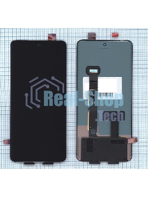 Дисплей для Motorola Edge 40 в сборе с тачскрином черный