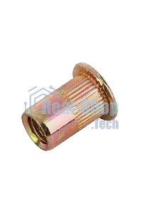 Заклепки резьбовые Denzel стальные, оцинкованные, М6, пластиковый кейс, 70 шт.