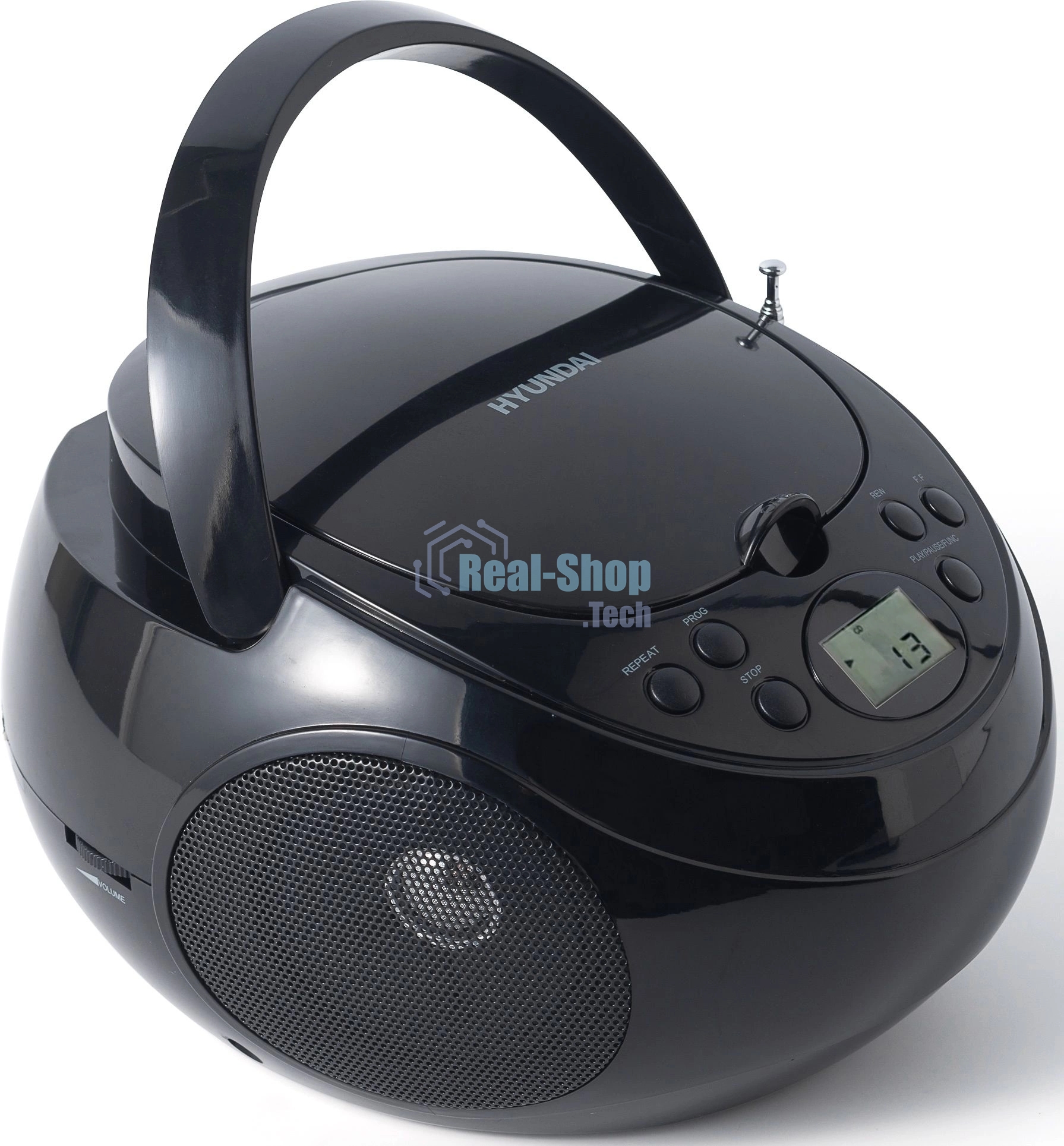 Аудиомагнитола Hyundai H-CD3300 черный 4Вт CD CDRW MP3 FM(dig)