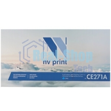 Картридж лазерный NVPrint совместимый HP CE271A Cyan для LJ Color CP5520 (15000k)