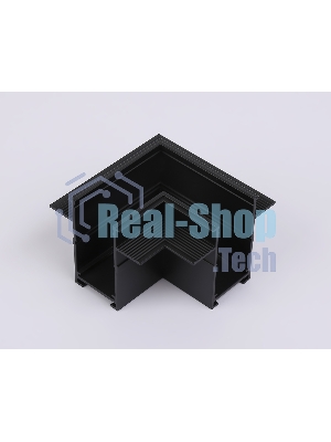 GL1040 BK черный коннектор угловой для встраиваемого шинопровода Magnetic 220V 80*80*47