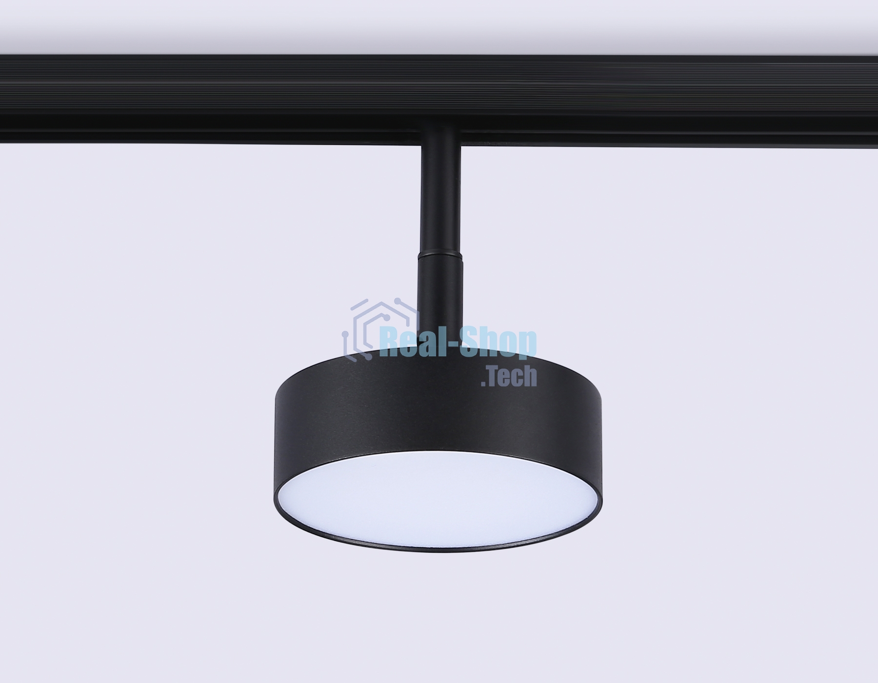 Светильник трековый светодиодный GL3853 BK черный IP20 12W 4200K 48V D95*30
