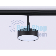 Светильник трековый светодиодный GL3853 BK черный IP20 12W 4200K 48V D95*30