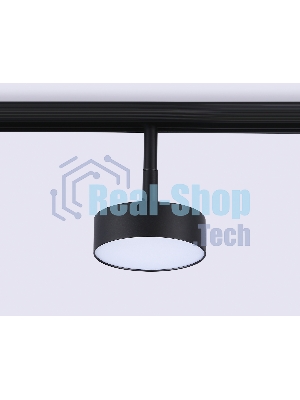 Светильник трековый светодиодный GL3853 BK черный IP20 12W 4200K 48V D95*30