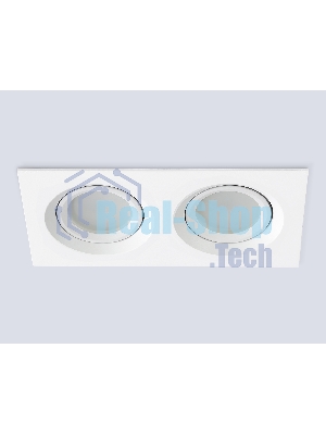 Светильник Ambrella light TN1145/2 WH белый IP44 GU5.3/2 180*95*38