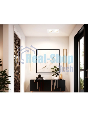Светильник Ambrella light TN6659/2 WH белый IP44 GX53/2 220*110*48