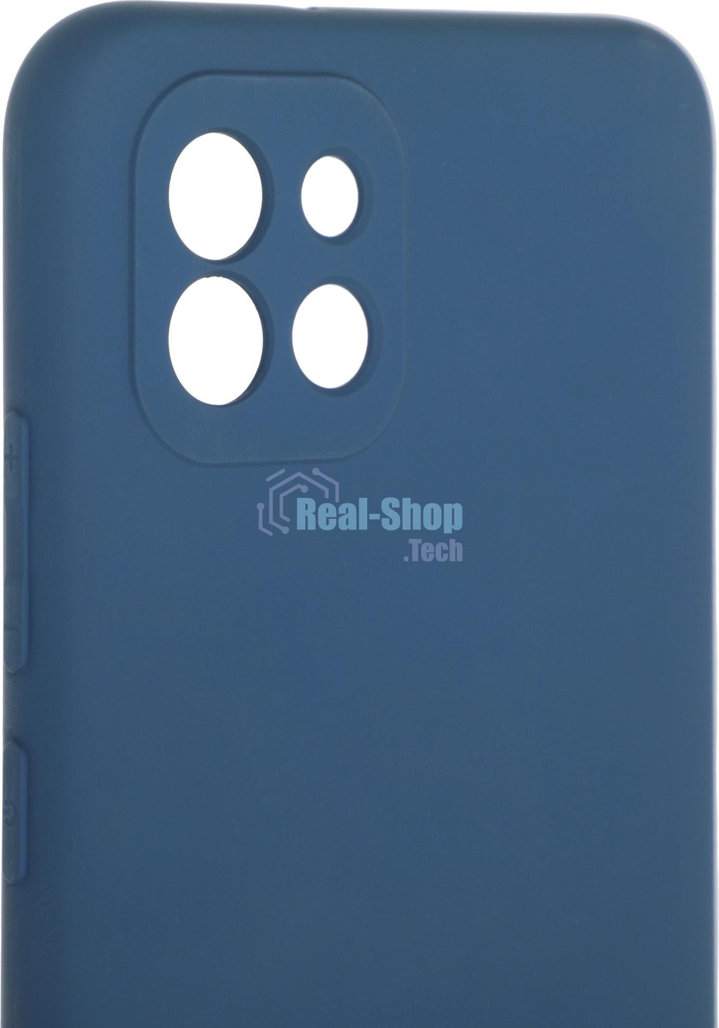 Чехол (клип-кейс) BoraSCO Microfiber Case для Samsung Galaxy A03 синий