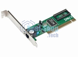 Сетевой адаптер Ethernet Gembird NIC-R1 100/10, PCI, чипсет RTL8139C