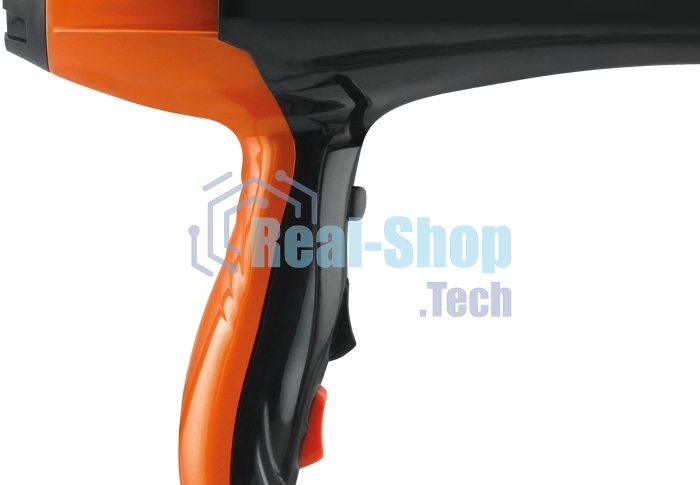 Фен Centek CT-2226 Professional (черн/оранж) 2200Вт, мощный AC мотор, 5 режимов, 2 концентратора