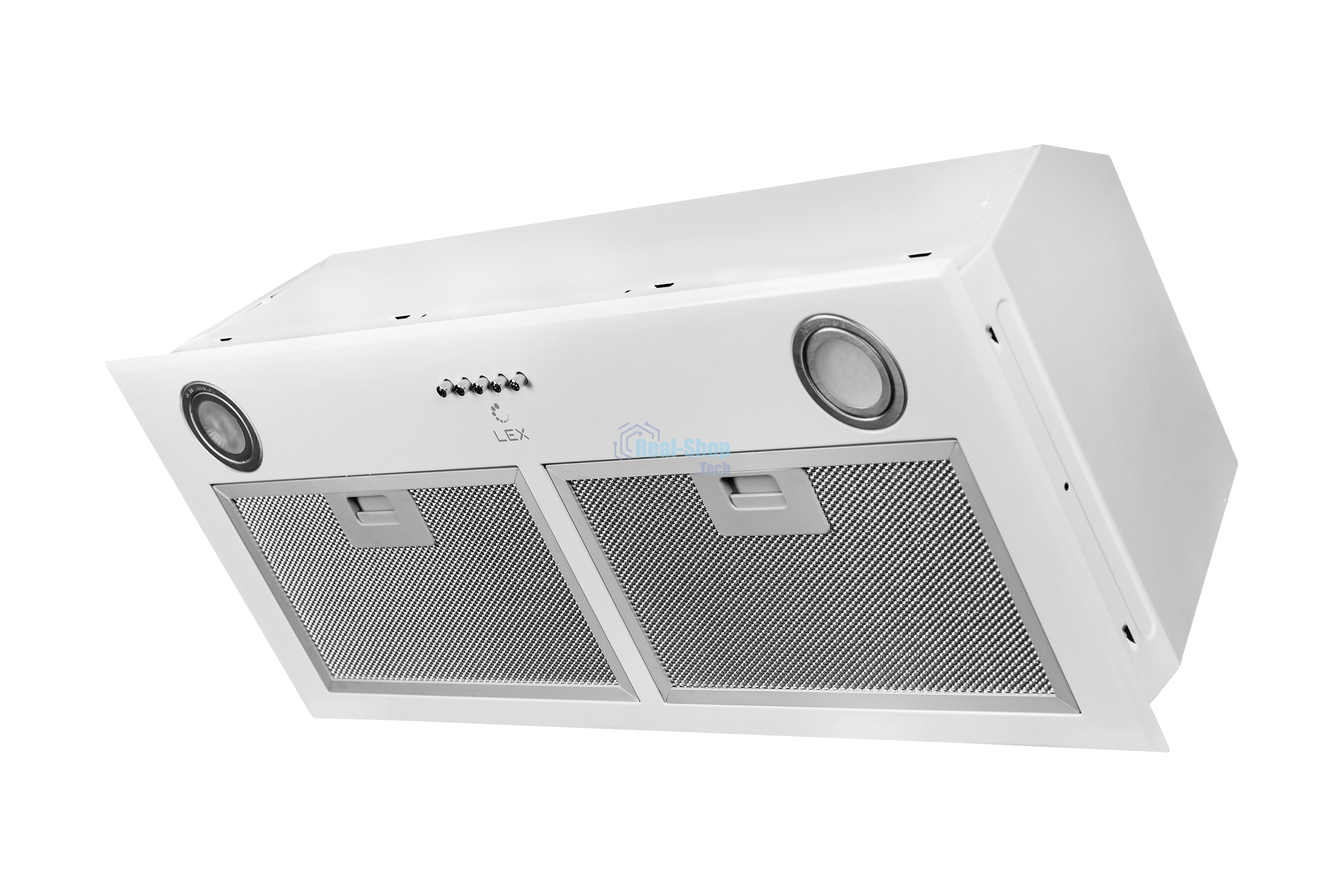 Вытяжка встраиваемая Lex GS Bloc P 900 белый управление: кнопочное (1 мотор)