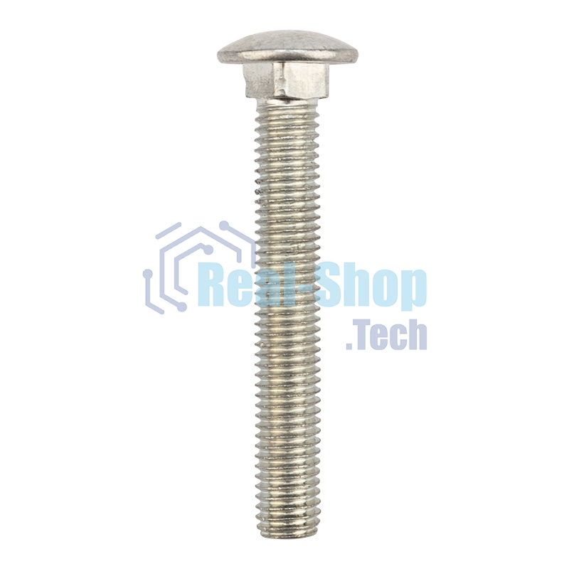 Болт мебельный Kranz DIN 603, 10х70, короб (15 шт./уп.)