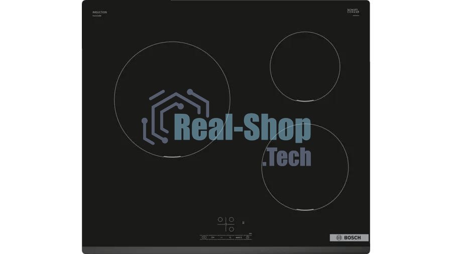 Индукционная варочная панель Bosch PUC631BB5E независимая, конфорок - 3 шт, панель - стеклокерамика, 4.6 кВт