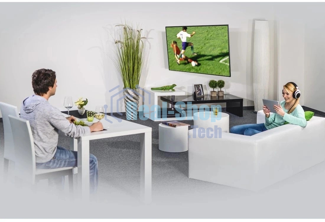 Кронштейн для телевизора Hama 00220855 черный/белый 19