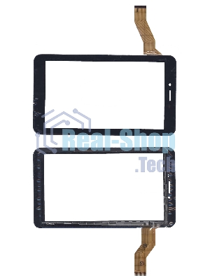 Сенсорное стекло (тачскрин) для Digma Plane 7 черное