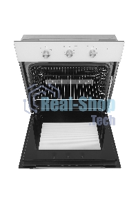 Шкаф духовой газовый с электрическим грилем Maunfeld MOGS703W, встраиваемый