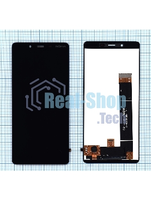 Дисплей для Nokia 1 Plus, черный