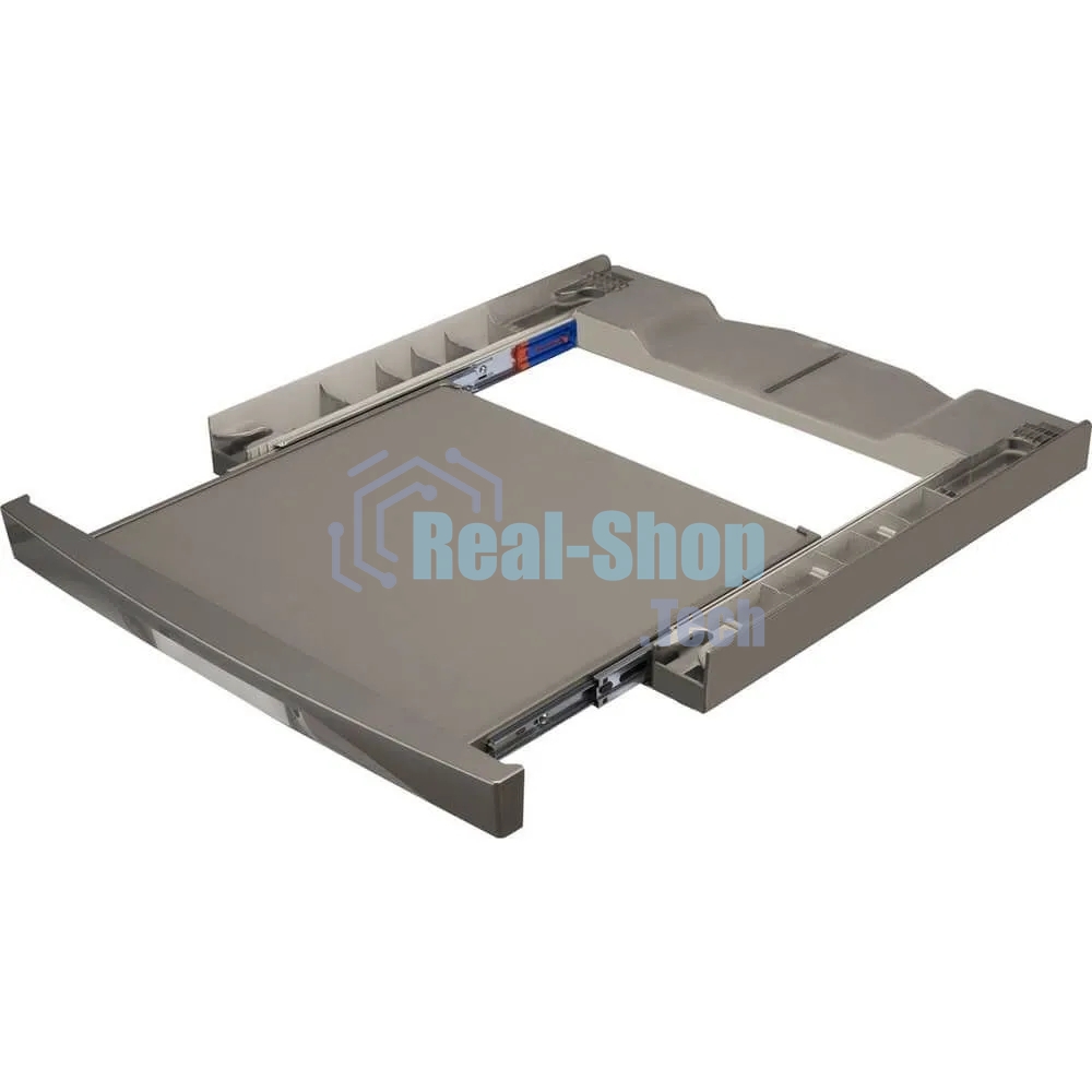 Соединительный элемент для сушильных машин Midea/ Соединительный элемент для сушильных машин Midea, выдвижная полка, максимальная нагрузка на полку 16 кг, серебристый