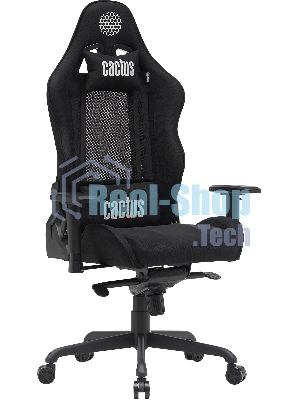 Кресло Cactus CS-CHR-MC04-BBK черный, экокожа