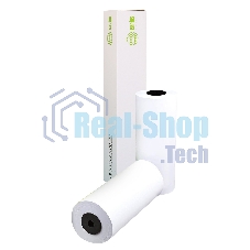 Бумага Cactus Eco CS-LFP80-420457E A2 420мм-45.7м/80г/м2/белый CIE155% (упак.:2рул)