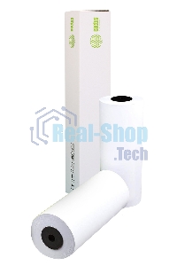 Бумага Cactus Eco CS-LFP80-420457E A2 420мм-45.7м/80г/м2/белый CIE155% (упак.:2рул)