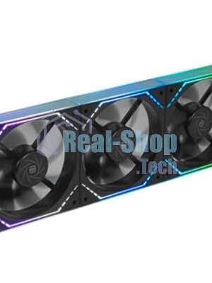 Кулер для корпуса Thermalright TL-M12QR Reverse (124x120x25mm, 4-pin PWM, ARGB, 47.6CFM, 23.2dBA, 1500RPM, черный)