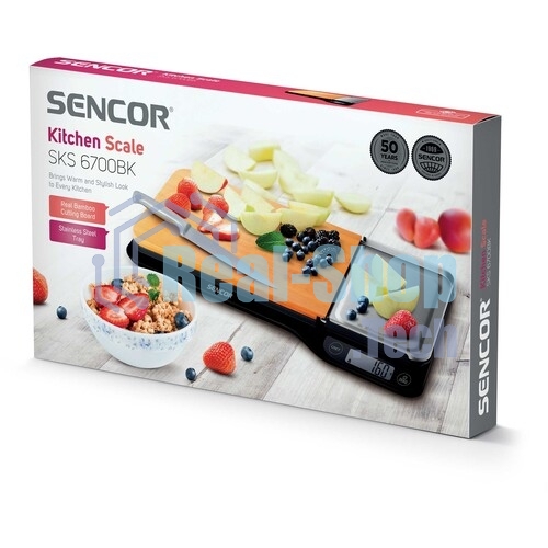 Весы кухонные Sencor SKS 6700BK