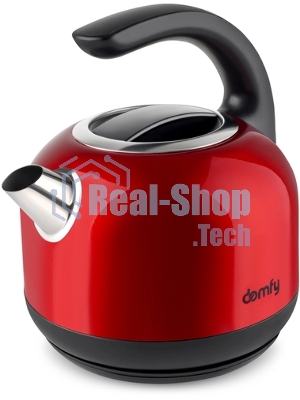 Чайник электрический Domfy DSB-EK304 1.7л. 2200Вт черный (корпус: стекло)
