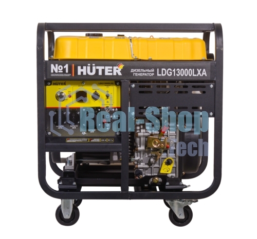 Электрогенератор дизельный Huter LDG 13000LXА, 9.5 кВт, 82 дБ, 142.5 кг