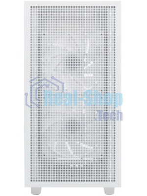 Компьютерный корпус Deepcool CH360 WH без БП, боковое окно (закаленное стекло), 2x140мм ARGb LED вентилятор спереди и 1x120мм ARGb LED вентилятор сзади, белый, mATX