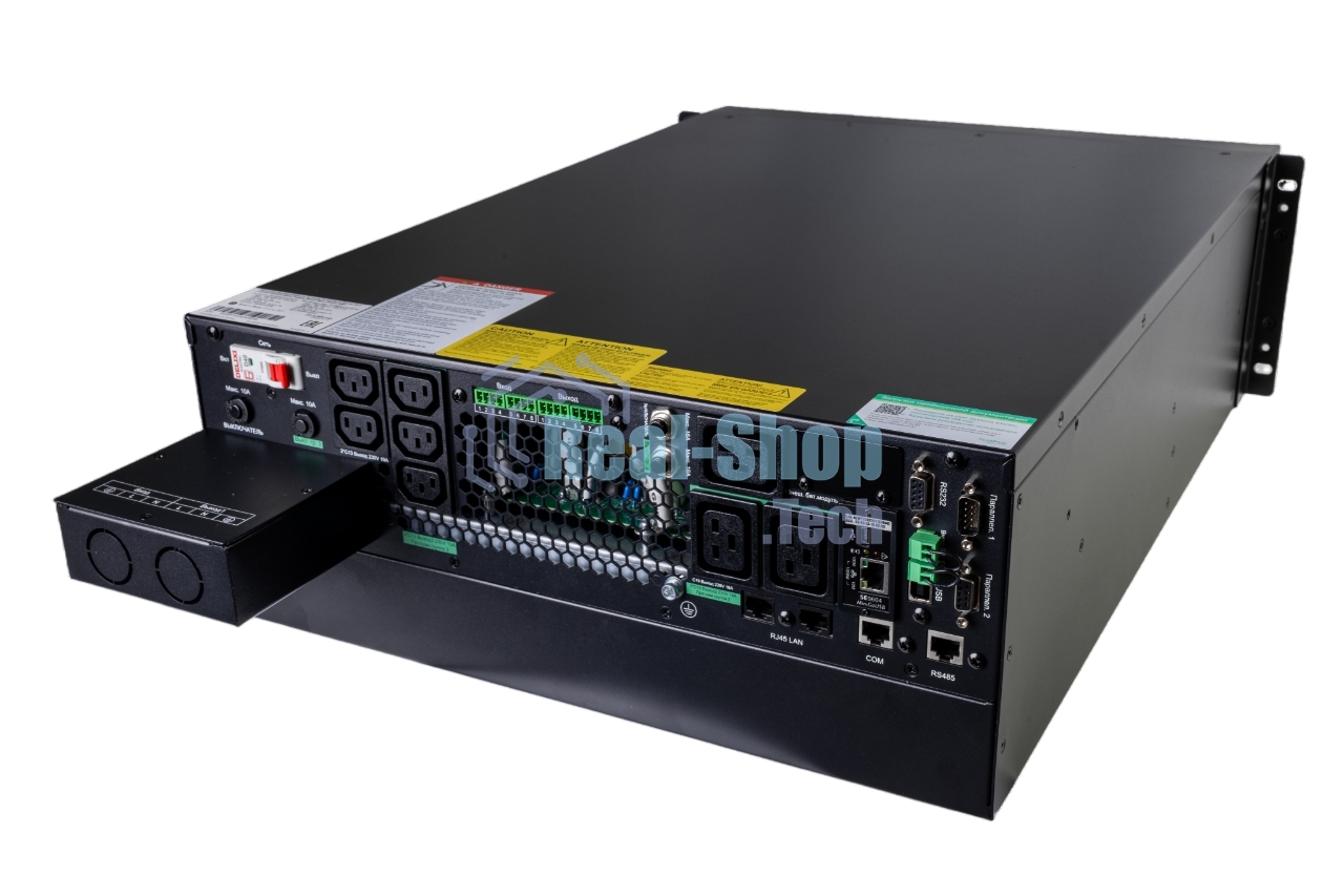 Источник бесперебойного питания Systeme Electriс SRT SRTSE8KRTXLIG2-NC / 8000 ВА / 8000 Вт / 5 x IEC 320 C13, 3 x IEC 320 С19