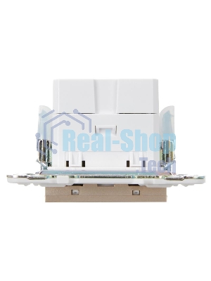 SKANDY Розетка USB A+A 3,1А SK-R15Sa песочный | SK-U21-D31-K98 | IEK