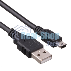 Кабель ExeGate EX191079RUS Кабель USB 2.0 A-->mini-B 5P 1.0м ExeGate