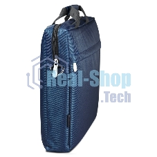 Сумка для ноутбука ExeGate EX205137RUS Start S15 Deep Blue, темно-синяя, полиэстер, для ноутбуков до 15.6