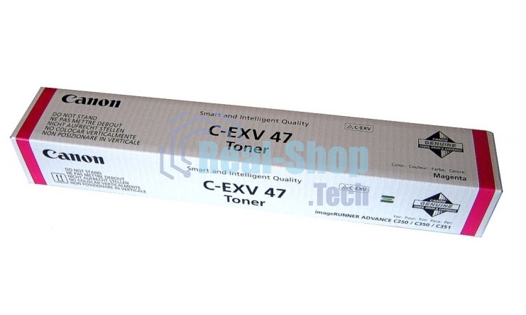 Картридж лазерный Canon C-EXV47M (8518B002) пурпурный (21500 стр) для Canon iR-ADV С351iF/C350i/C250i