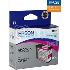 Картридж струйный Epson T5803 (C13T580300) пурпурный (80 мл) для Stylus Pro 3800