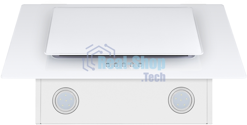 Вытяжка наклонная HOMSair Elf Push 60 белый, 60 см, 650 куб. м/ч, 47 дБ