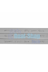 Термоусаживаемая трубка Rexant 7,0/3,5 мм, серая, упаковка 50 шт. по 1 м