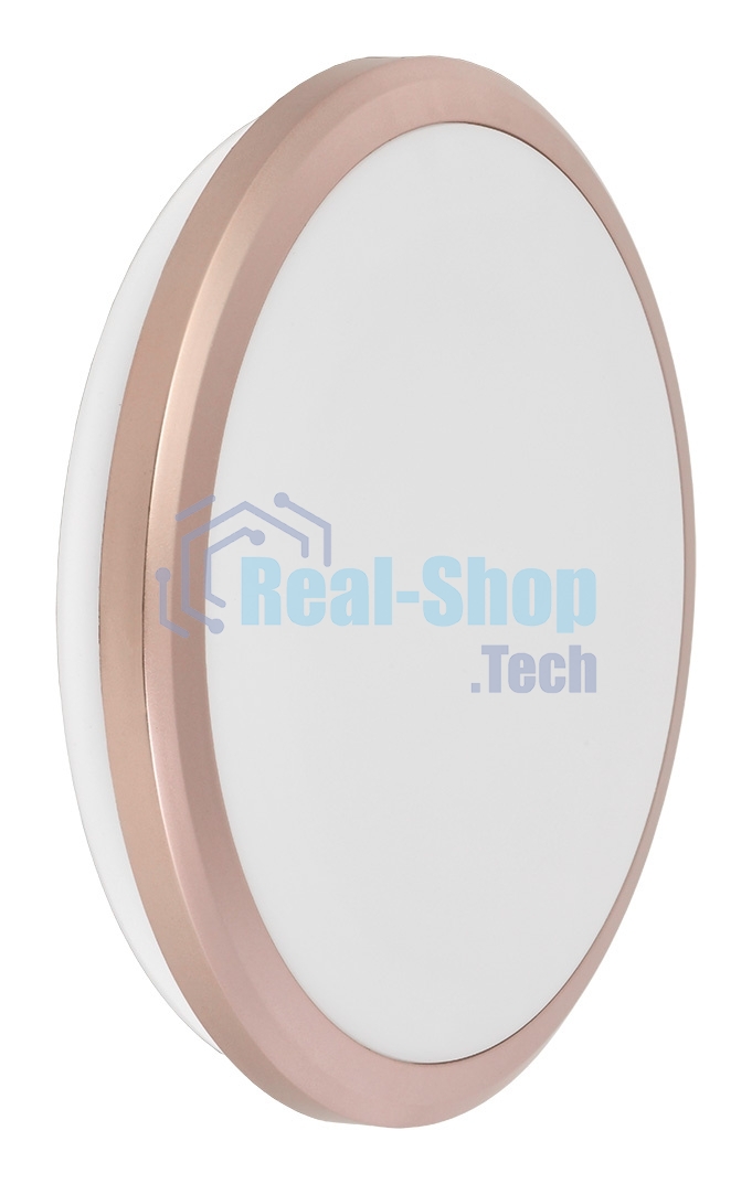 Светильник IEK LED ДПБ 3201 12Вт IP54 4000K круг розовое золото