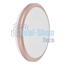 Светильник IEK LED ДПБ 3201 12Вт IP54 4000K круг розовое золото