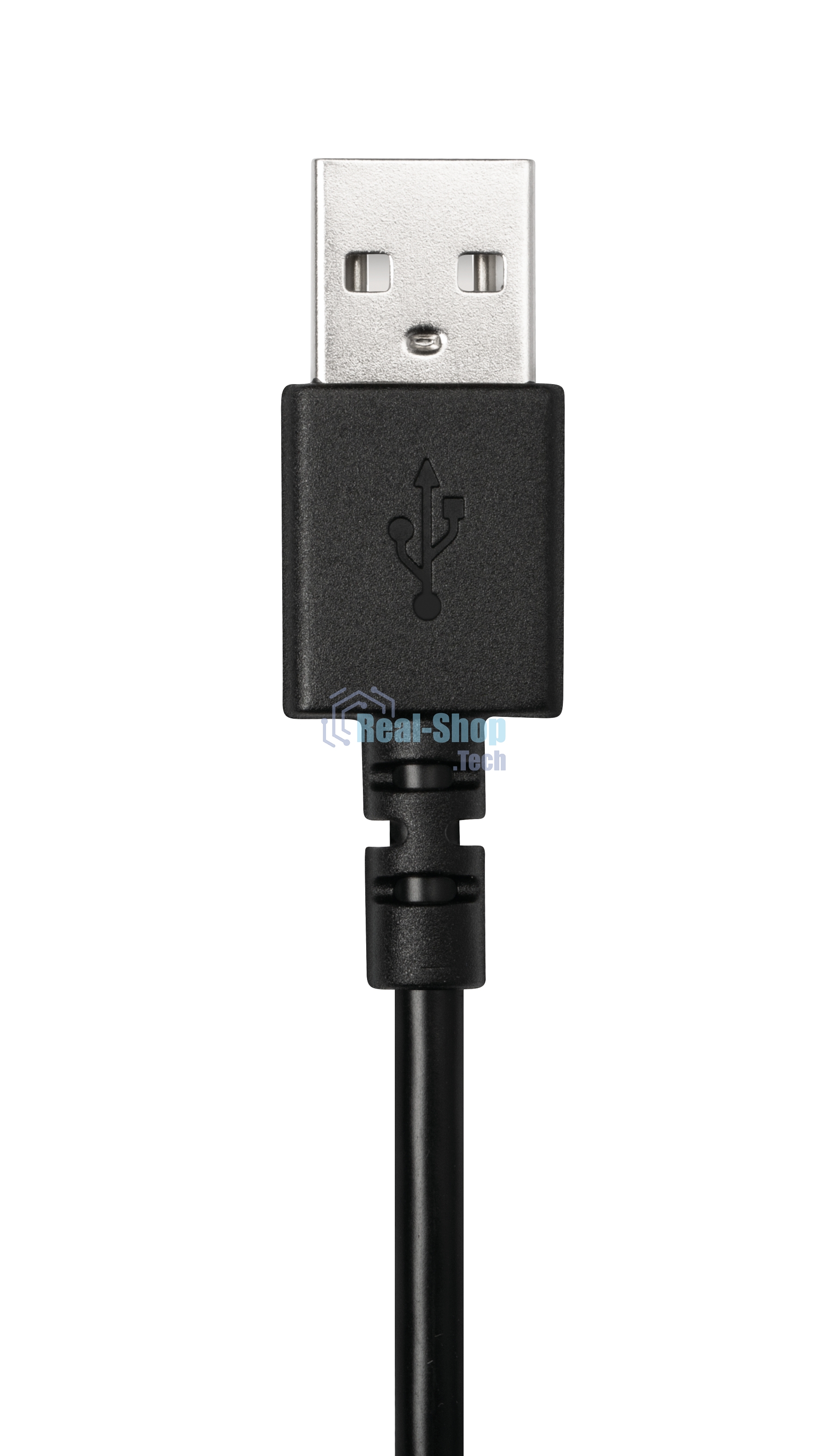 Гарнитура проводная Logitech Headset Logitech H390 USB черный