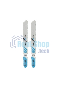 Пилка для электролобзика Kranz 75 мм 21 з/д 1,5-3 мм T118A (2 шт./уп.) (металл)